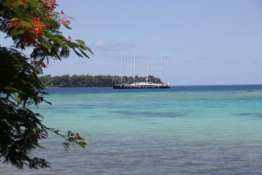Vanuatu Phocea beschlagnahmte Superjacht irgendwelcher Ganoven