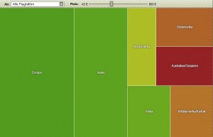 Screenshot "Welt" Preisatlas vom 12 August 2013: (c) billigflieger.de