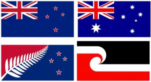 Antipodische Flaggenkunde: NZ, AUS, Lockwood Design und Māoriflagge