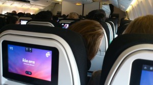 Kia Ora Air NZ Dreamliner: ein eher junges Publikum