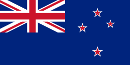 Die alte und neue Flagge Neuseelands 