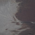 Mit Air NZ über Zentralaustralien: Flüsse ins Nichts