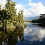 Die klassische Spiegelung am Lake Matheson